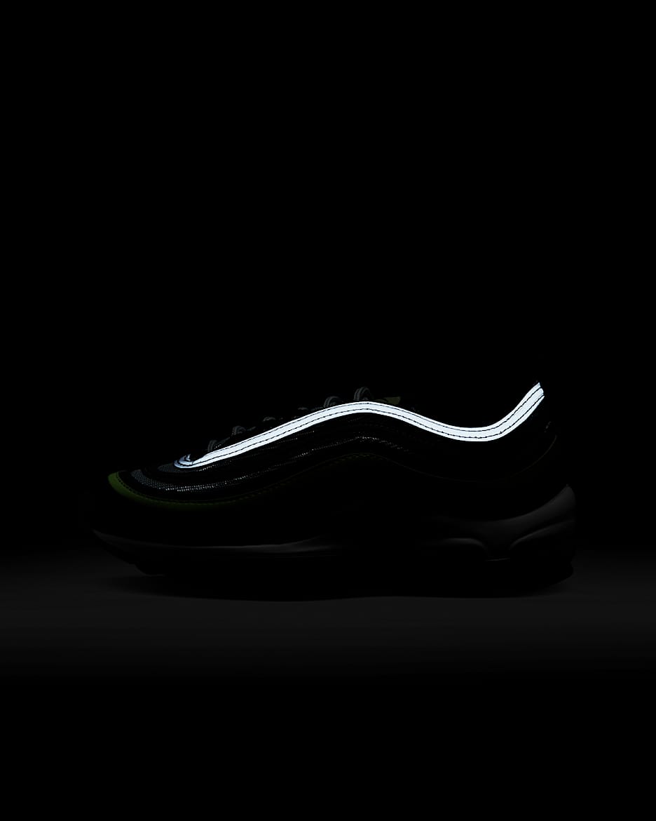 Nike air max 97 kids black on sale